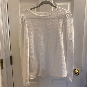 Loft textured long sleeve shirt